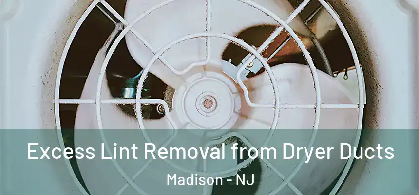  Excess Lint Removal from Dryer Ducts Madison - NJ